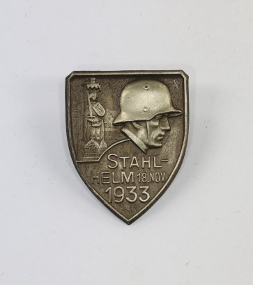 Abzeichen, Stahlhelmbund Treffen 18. Nov. 1933 (Bremen) - Militaria-Berlin