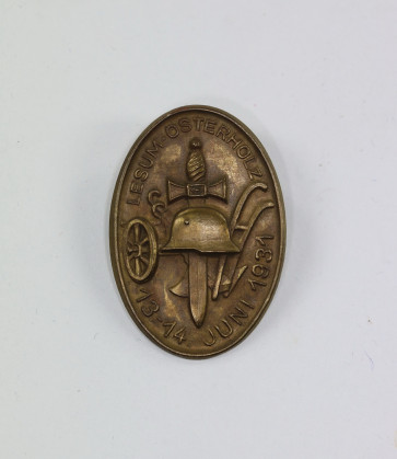 Abzeichen, Stahlhelmbund Treffen Lesum Osterholz 13.-14. Juni 1931 - Militaria-Berlin