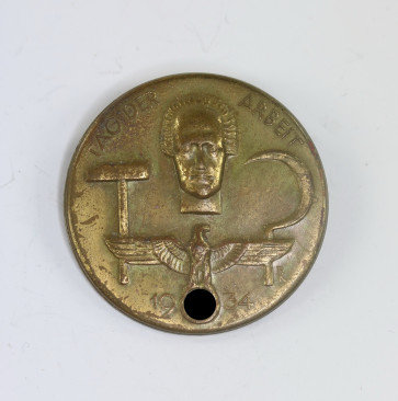 Abzeichen, Tag der Arbeit 1934 - Militaria-Berlin