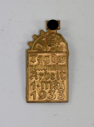 Abzeichen, Tag der nationalen Arbeit 1. Mai 1933 - Militaria-Berlin