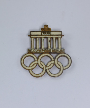  Abzeichen, XI. Olympiade Berlin 1936, Hst. W. Redo Saarlautern - Militaria-Berlin