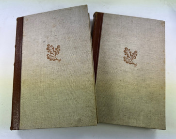 Adolf Hitler, Mein Kampf, Geschenkausgabe in 2 Bänden und Halbledereinband  - Militaria-Berlin