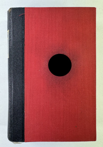 Adolf Hitler, Mein Kampf Volksausgabe 1934, roter Hakenkreuz Einband (!) - Militaria-Berlin