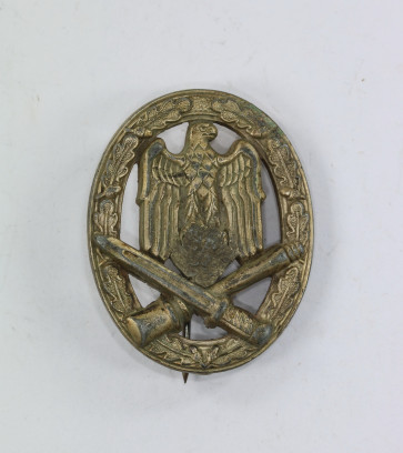 Allgemeines Sturmabzeichen, Hst. R.S. (kurze Nadel), Kriegsgefangenschaft - Militaria-Berlin