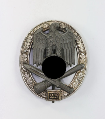 Allgemeines Sturmabzeichen mit Einsatzzahl 25, C.E. Juncker - Militaria-Berlin