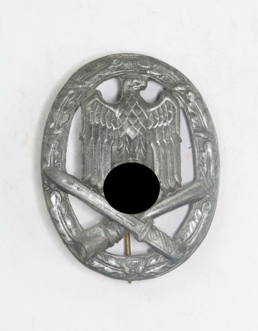  Allgemeines Sturmabzeichen, Rudolf Karneth, Gablonz (Zink) - Militaria-Berlin