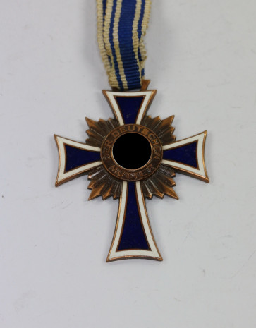 Mutterkreuz in Bronze, Der Deutschen Mutter - Militaria-Berlin
