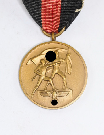 Anschlußmedaille Sudetenland (1. Oktober 1938) - Militaria-Berlin