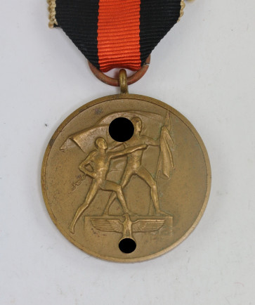 Anschlußmedaille Sudetenland (1. Oktober 1938) - Militaria-Berlin