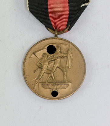 Anschlußmedaille Sudetenland (1. Oktober 1938), Ein Volk ein Reich ein Führer - Militaria-Berlin