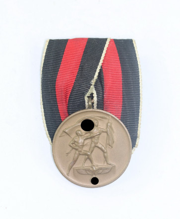 Anschlußmedaille Sudetenland (1. Oktober 1938), Einzelspange - Militaria-Berlin