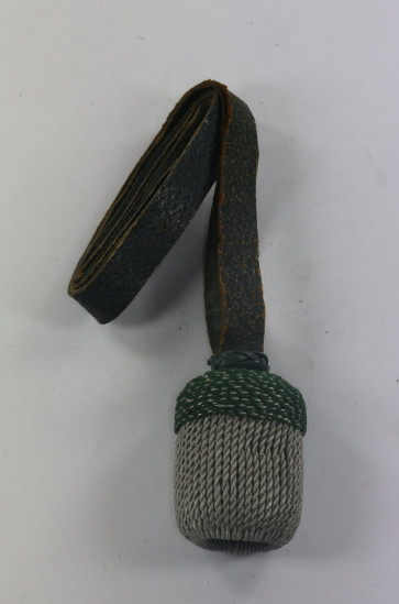 Bajonett-Portepee aus Leder - Militaria-Berlin