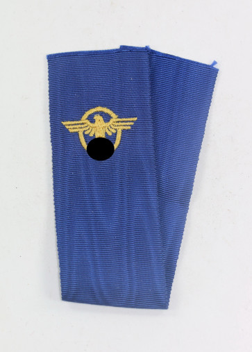 Band Polizei Dienstauszeichnung in Gold - Militaria-Berlin
