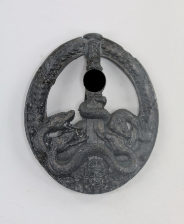 Bandenkampfabzeichen in Bronze, C.E. Juncker, Berlin, Typ 1 - Militaria-Berlin