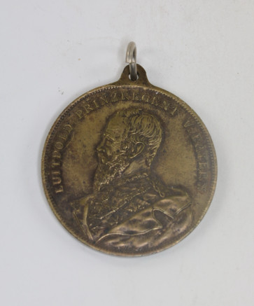 Bayern, Medaille zur 25-jährigen Erinnerungsfeier der "Neuner" , Würzburg 3.-5. August 1895 - Militaria-Berlin