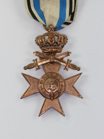  Bayern, Militär Verdienstkreuz 3. Klasse mit Schwertern - Merenti 1866 - Militaria-Berlin
