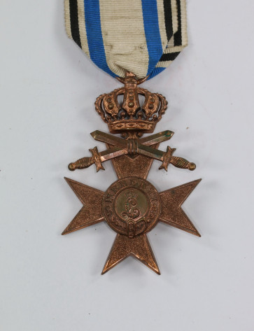 Bayern, Militärverdienstkreuz 3. Klasse mit Schwertern und Krone  - Militaria-Berlin