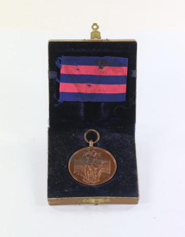 Bayern, Orden vom heiligen Michael Verdienstmedaille in Bronze, im Etui - Militaria-Berlin
