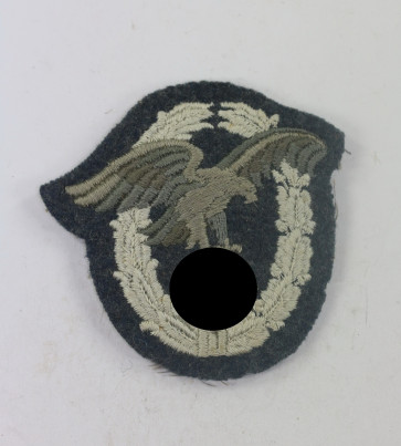  Beobachter Abzeichen der Luftwaffe, Stoff (gefüttert) - Militaria-Berlin