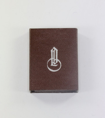 Braune LDO Schiebeschachtel 1. Form, L/11 - Militaria-Berlin