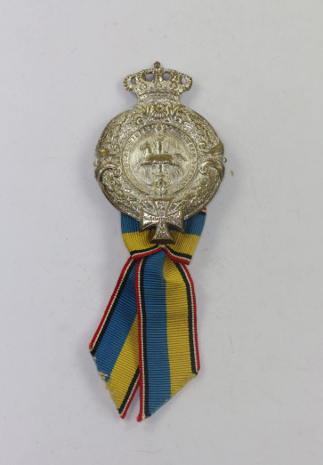 Braunschweig, Mitgliedsabzeichen Braunschweiger Landwehr-Verband 1875 - Militaria-Berlin
