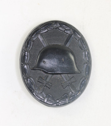 BRD, Verwundetenabzeichen in Schwarz, 1957 Variante, frühes Steinhauer & Lück, Lüdenscheid - Militaria-Berlin