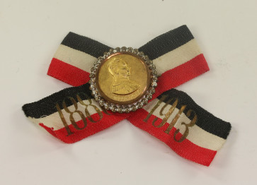 Brosche Thronjubiläum Wilhelm II. 1888 1913 - Militaria-Berlin