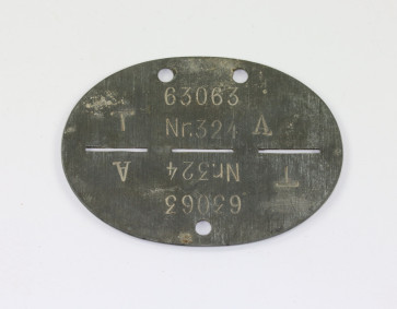 Erkennungsmarke Fallschirmjäger (codiert) - Militaria-Berlin