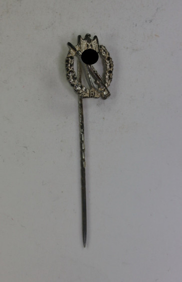 16 MM Miniatur Infanterie Sturmabzeichen in Silber, Cupal (!) - Militaria-Berlin