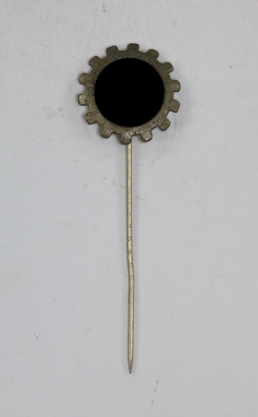 Deutsche Arbeitsfront (DAF), Mitgliedsabzeichen, Hst. RZM 98 (G. Danner, Muhlhausen) - Militaria-Berlin