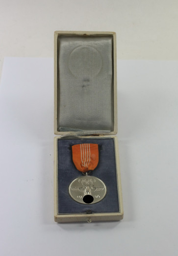 Deutsche Olympia-Erinnerungsmedaille 1936, im Etui - Militaria-Berlin