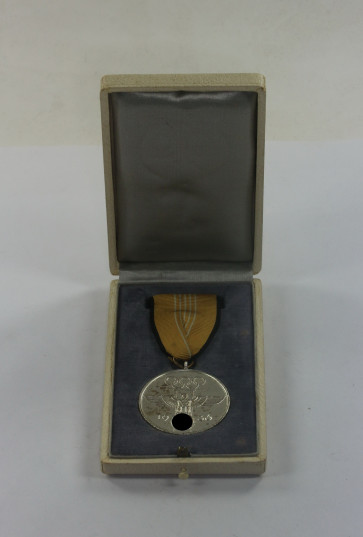  Deutsche Olympia-Erinnerungsmedaille 1936, im Etui - Militaria-Berlin