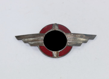 Deutscher Luftsport Verband (DLV), Abzeichen für die Schirmmütze, Hst. Wilh. Deumer Lüdenscheid - Militaria-Berlin