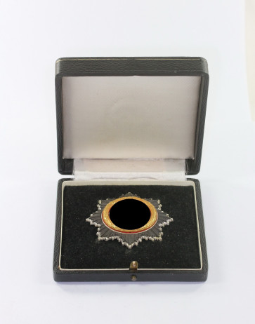  Deutsches Kreuz in Gold, Hst. 134, im Etui - Militaria-Berlin
