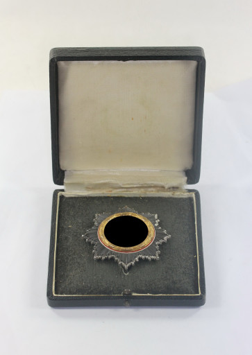Deutsches Kreuz in Gold, Hst. 20 (C.F. Zimmermann, Pforzheim), im Etui - Militaria-Berlin
