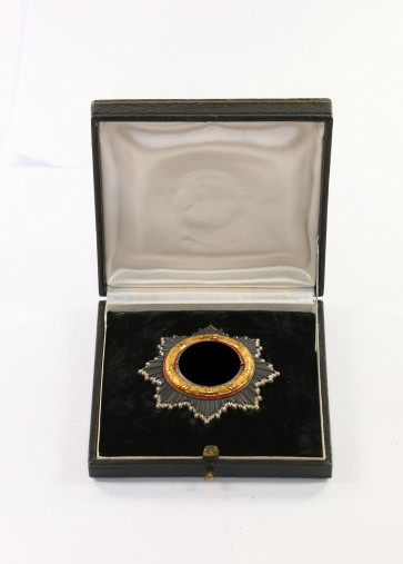 Deutsches Kreuz in Gold, Hst. 20 (schwer), im frühen Etui - Militaria-Berlin