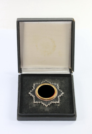 Deutsches Kreuz in Gold, Rudof Souval (nach 1945), im Etui - Militaria-Berlin