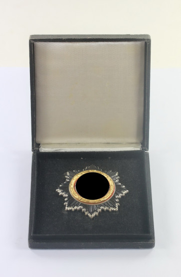 Deutsches Kreuz in Gold, Steinhauer & Lück, Lüdenscheid, im Etui - Militaria-Berlin