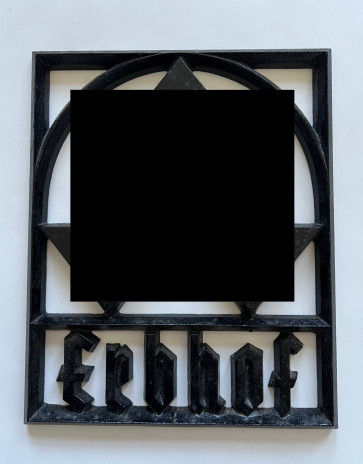 Deutsches Reich,  Erbhof Schild - Militaria-Berlin