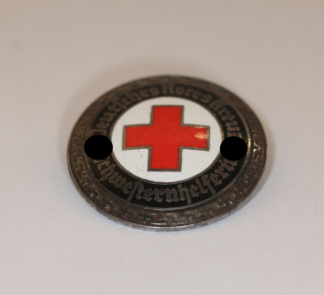 Deutsches Rotes Kreuz (DRK), Brosche für Schwesternhelferin - Militaria-Berlin