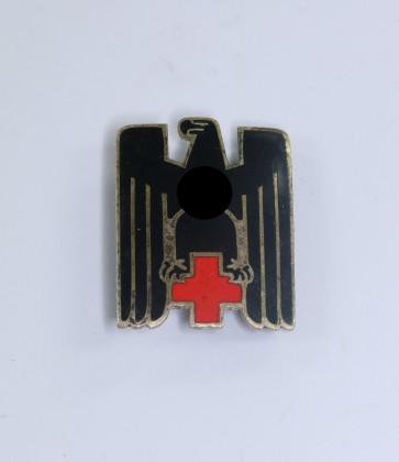 Deutsches Rotes Kreuz (DRK), Mützenabzeichen - Militaria-Berlin