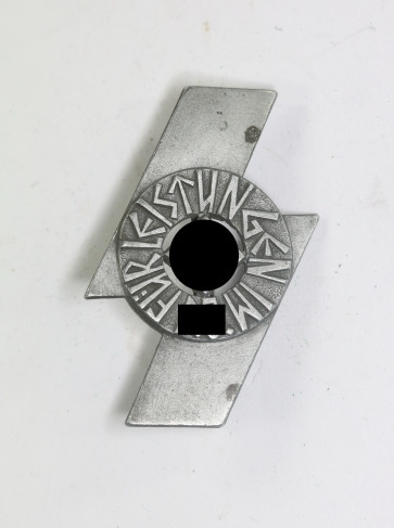  DJ Leistungsabzeichen in Silber, Hst. RZM M1/120 - Militaria-Berlin