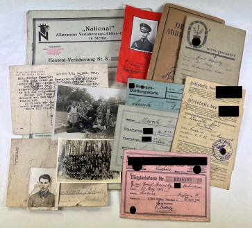 Dokumente und Papiere NSDAP / SS - Militaria-Berlin