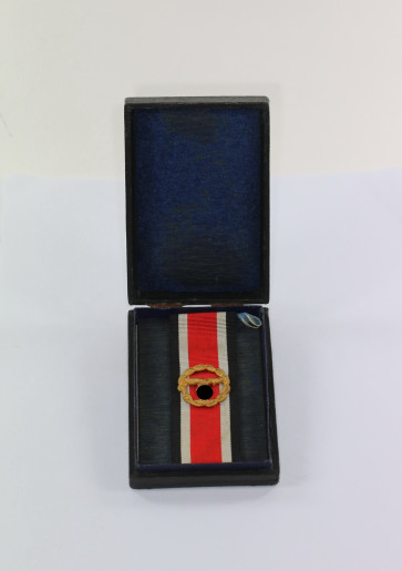 Ehrenblattspange der Luftwaffe, im Etui - Militaria-Berlin