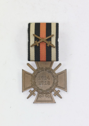 Ehrenkreuz für Frontkämpfer, Hst. ESL, an Einzelspange - Militaria-Berlin