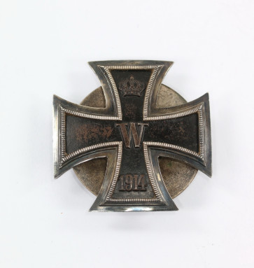 Eisernes Kreuz 1. Klasse 1914, Juncker, an Scheibe und Mutter - Militaria-Berlin
