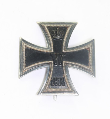Eisernes Kreuz 1. Klasse 1914, Hst. Godet Berlin (auf der Nadel) - Militaria-Berlin