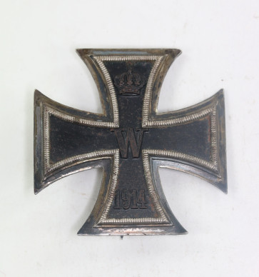 Eisernes Kreuz 1. Klasse 1914, Hst. V 800 (Silber) - Militaria-Berlin