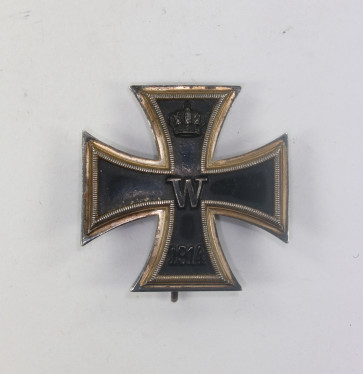  Eisernes Kreuz 1. Klasse 1914, Kürass Variante (!), Hst. Godet Berlin - Militaria-Berlin