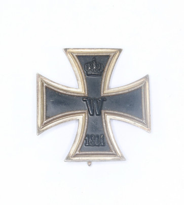 Eisernes Kreuz 1. Klasse 1914, Kürass Variante (!), Hst. Godet Berlin - Militaria-Berlin